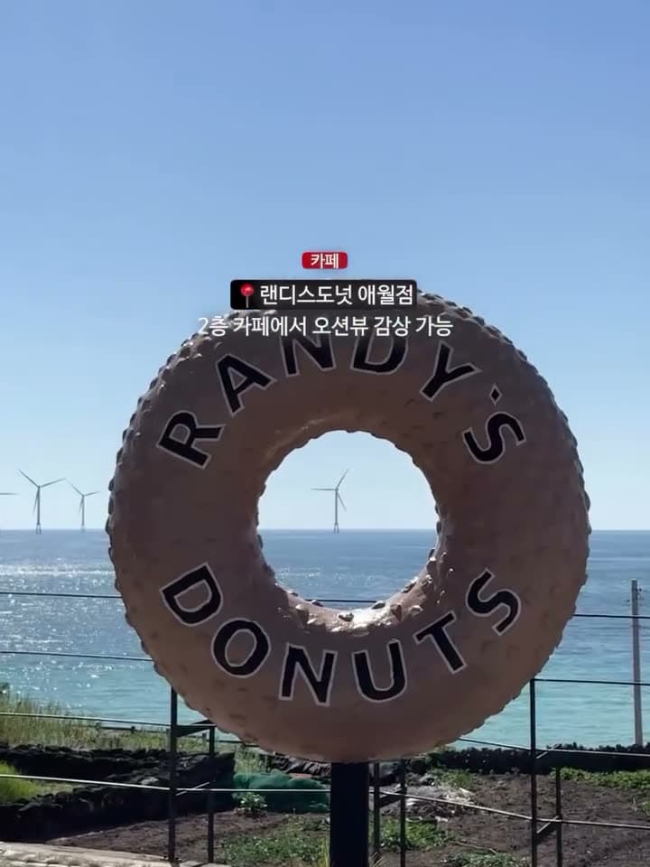 랜디스도넛 애월점 사진